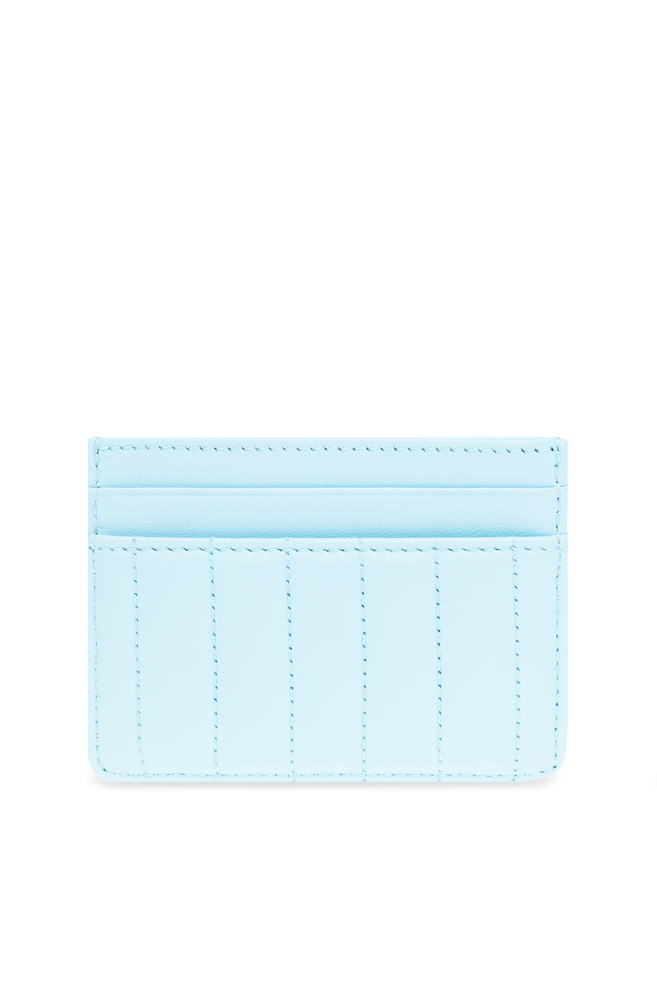 Light blue Leather card case Burberry Vitkac GB